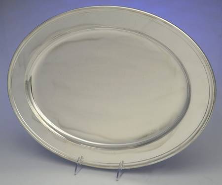 S91 (Sterling, Hollowware) 18" Oval Serving Platter