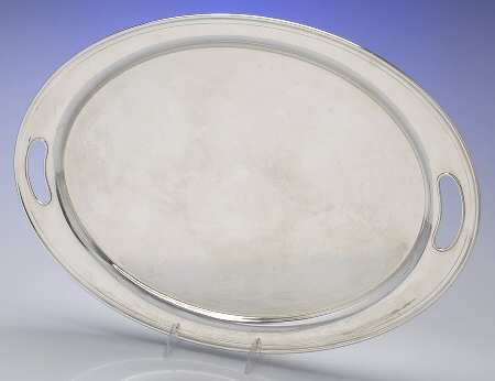 S91 (Sterling, Hollowware) Sterling Waiter Tray