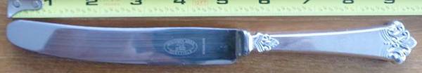 ATH2 (SILVERPLATE) Old French Hollow Knife