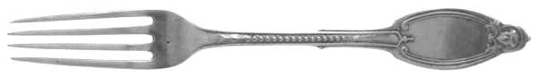 Kenilworth (Sterling, 1850) Solid Youth Tea Fork