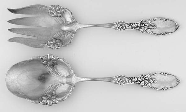 Tyrolean (Sterling, 1905) (2 Pc) Solid Salad Set