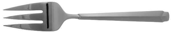 Triad-Matte Large Solid Cold Meat Serving Fork