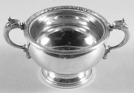Donatello (Sterling, Hollowware) Mini Open Sugar Bowl