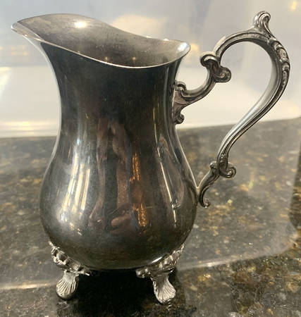 French Scroll (Silverplate, Hollowware) Creamer