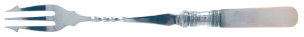 Pearl Handle Flatware 2 (Sterling) Long Pearl Handle Pickle Olive Fork