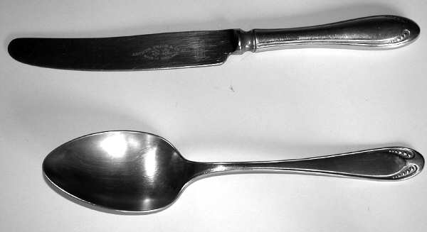 UNF1595 (SILVERPLATE) New French Hollow Knife