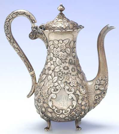 Repousse (Sterling, Hollowware) Mini Coffee Pot