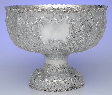Repousse (Sterling, Hollowware) Punch Bowl