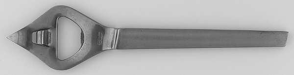Asf4 (Stainless) Bottle/Can Opener, Solid Piece