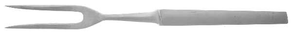 Asf4 (Stainless) Large Stainless-Prong Roast Carving Fork