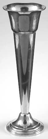 S257 (Sterling, Hollowware) 8" Weighted Vase