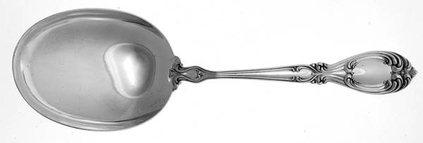 ASS5 (Sterling) Solid Salad Serving Spoon