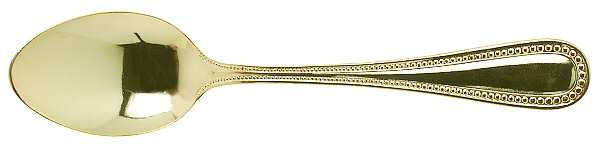 Pettipoint (Gold Electroplate) Demitasse Spoon
