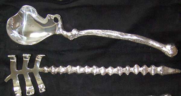Boneware (Silverplate) (2 Pc) Solid Salad Set