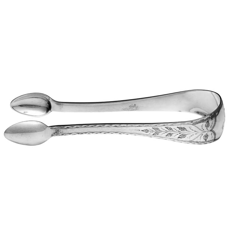 1SR1 (Sterling) Large Sugar Tongs by Simon Groth