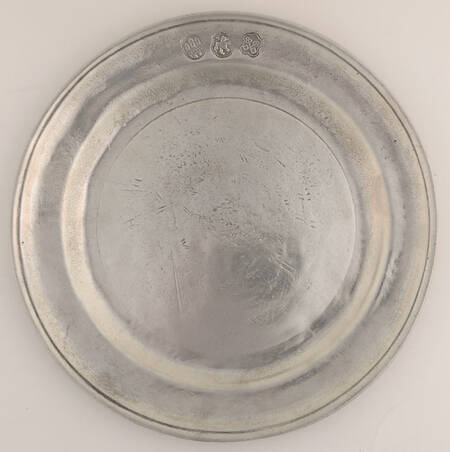 Peltro (Pewter, Hollowware) 8" Salad Plate
