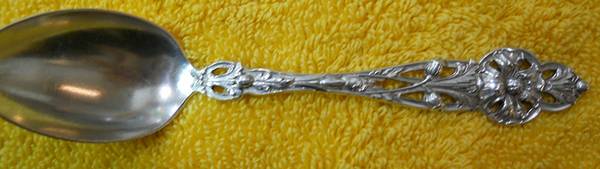 Floral Series (Sterling) Five O'Clock Spoon