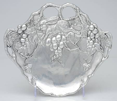 Bunnies (Aluminum, Hollowware) Trivet