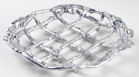Grape (Aluminum, Hollowware) Pie Plate No Glass Liner