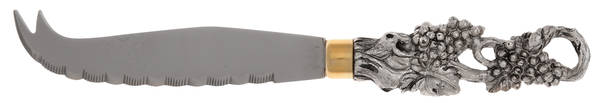 Grape (Aluminum, Hollowware) Cheese Knife with Stainless Blade
