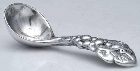 Grape (Aluminum, Hollowware) Condiment Spoon