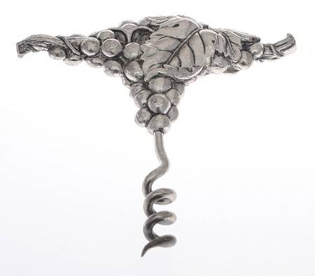 Grape (Aluminum, Hollowware) Corkscrew