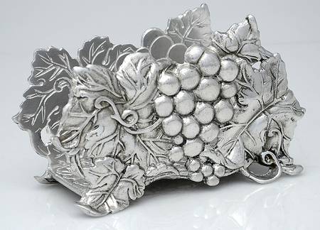 Grape (Aluminum, Hollowware) Rectangular Napkin Holder