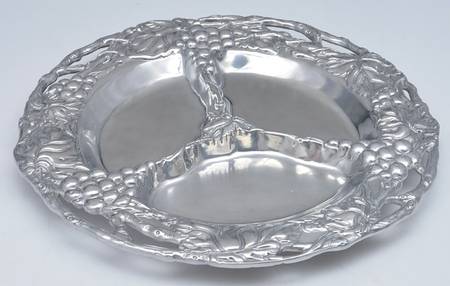 Grape (Aluminum, Hollowware) 3 Part Relish