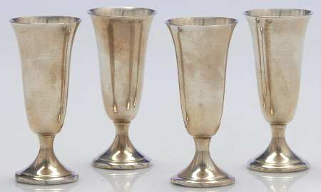 S247 (Sterling, Hollowware) Cordial Cup - Set of 4