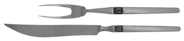 AFS35 (Stainless) Large 2-Piece Roast Carving Set w/Stainless Blade