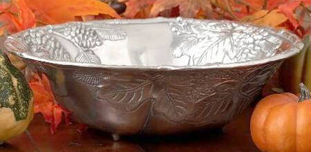 Harvest (Aluminum, Hollowware) Salad Bowl