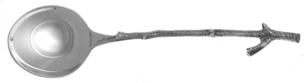 Twigware (Silverplate) Solid Salad Serving Spoon
