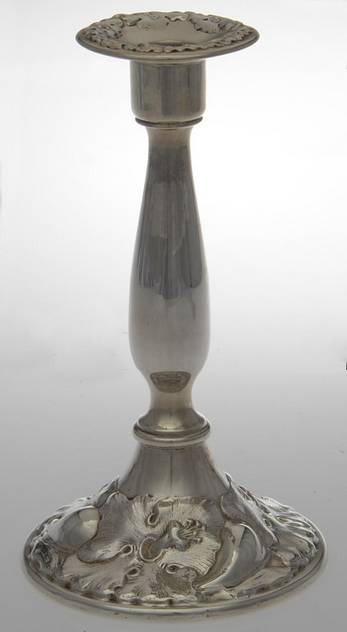 304 (Sterling, Hollowware) 8" Weighted Candlestick
