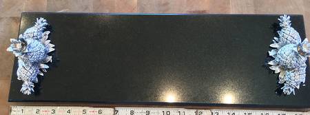 Pineapple (Aluminum, Hollowware) 18" Rectangular Handled Tray