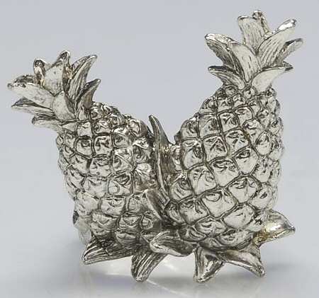 Pineapple (Aluminum, Hollowware) Napkin Ring