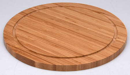 Magnolia (Aluminum, Hollowware) Wood Insert for Cheese Plate