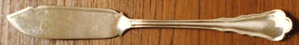 AKT7 (Silverplate) Individual Solid Fish Knife