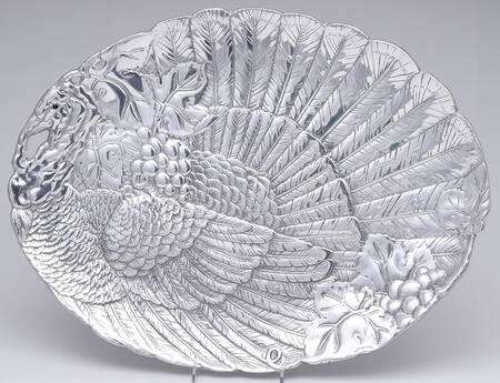 American Wilderness (Aluminum, Hollowware) 20" Oval Serving Platter