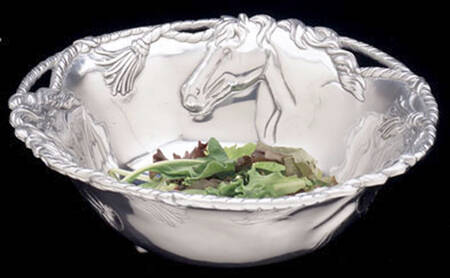Horse (Aluminum, Hollowware) Salad Bowl
