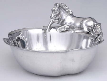 Horse (Aluminum, Hollowware) 13" Oval Bowl