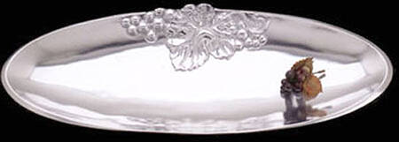 Napa Contemporary Grape (Aluminium, Hollowware) 21" Oval Tray