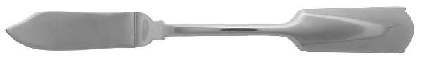 Yates (Stainless) Flat Handle Master Butter Knife