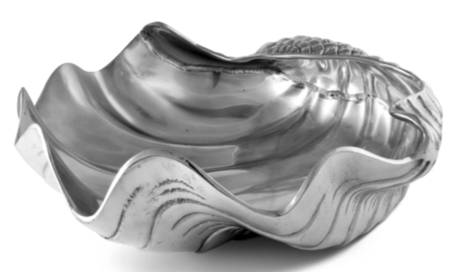 Wonders of the Water (Aluminum, Serveware) Shell Shape Bowl 12"