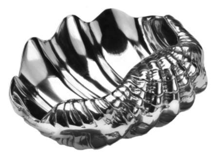 Wonders of the Water (Aluminum, Serveware) 7" Shell Shape Bowl