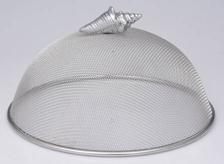 Wonders of the Water (Aluminum, Serveware) 10" Mesh Dome Picnic Cover