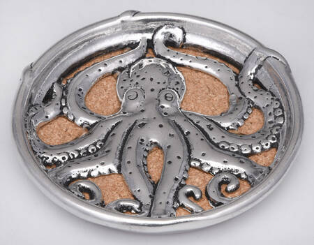 Wonders of the Water (Aluminum, Serveware) Coaster