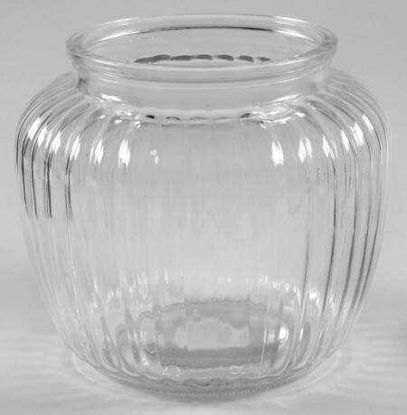 Wonders of the Water (Aluminum, Serveware) Medium Glass Canister No Lid
