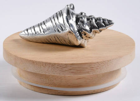 Wonders of the Water (Aluminum, Serveware) Metal Finial Lid for Large Glass Canister