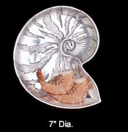Wonders of the Water (Aluminum, Serveware) Shell Shape Serving Plate