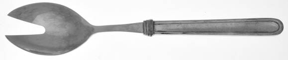 Helena (Pewter) Solid Salad Serving Fork
